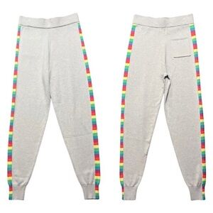 Whisper by Brodie Rainbow Stripe Jogger Pants